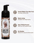 Lace Tint Mousse (Deep Dark Brown) 7fl oz