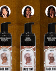 Lace Tint Mousse (Deep Dark Brown) 7fl oz