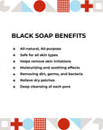African Black Soap Bar (Carrot) 4oz