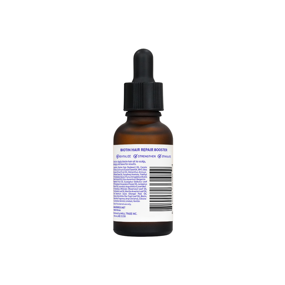 Biotin Hair Booster Oil 1 Fl Oz – IWELL US - Top Hair Biotin Oil Brands Recommendation