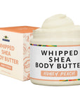 NEW Whipped Shea Body Butter (Honey Peach Scent) 12 oz