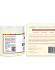NEW Whipped Shea Body Butter (Creamy Coconut Scent) 12 oz