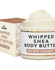 NEW Whipped Shea Body Butter (Creamy Coconut Scent) 12 oz