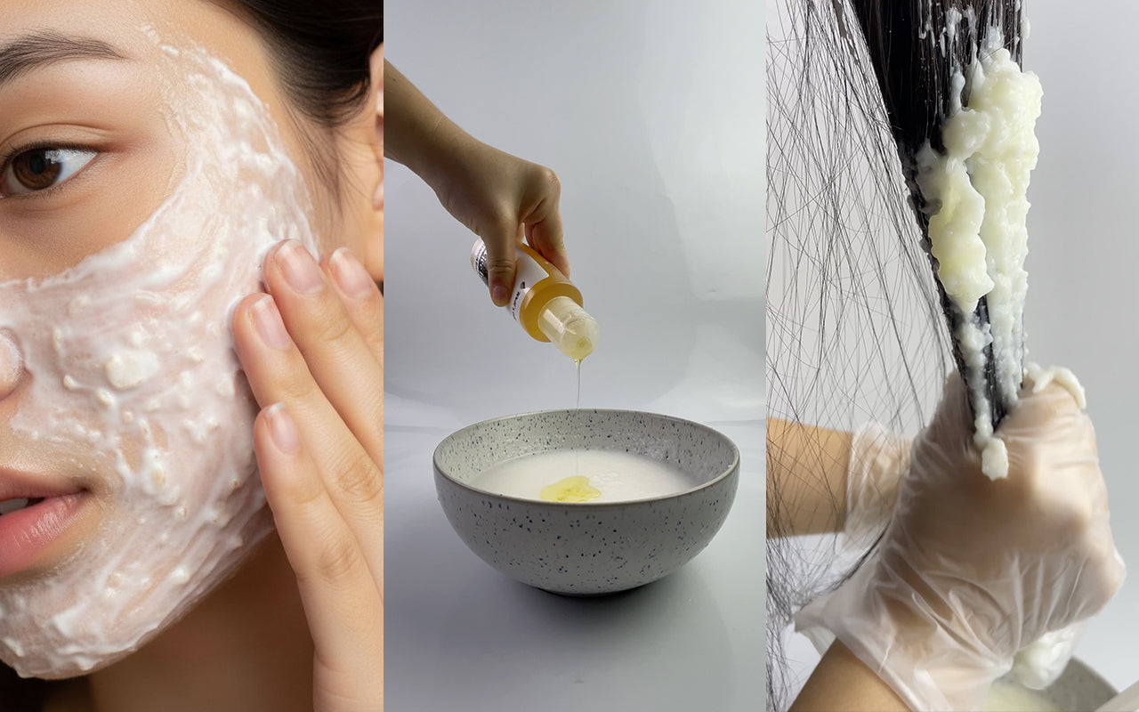 I Tried: The 90-Second Viral Korean Rice Mask (No blender, 100% Rice)