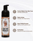 Lace Tint Mousse (Medium Dark Brown) 7fl oz