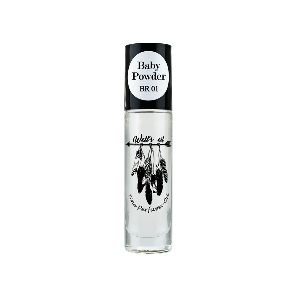 Perfume Oil Roll-On 0.33 fl Oz Inspired by Baby Powder