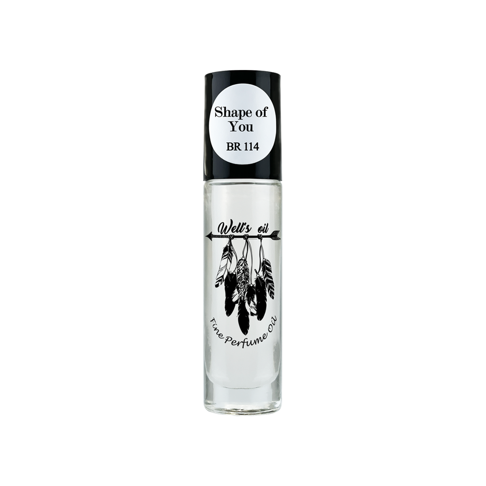 Perfume Oil Roll-On 0.33 fl Oz Inspired by Shape of You