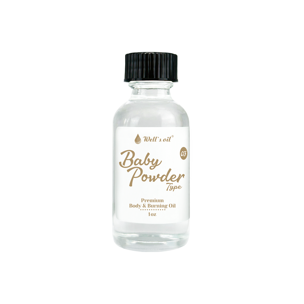 Body &amp; Burning Oil (Inspired by Baby Powder) - 1 fl.oz.