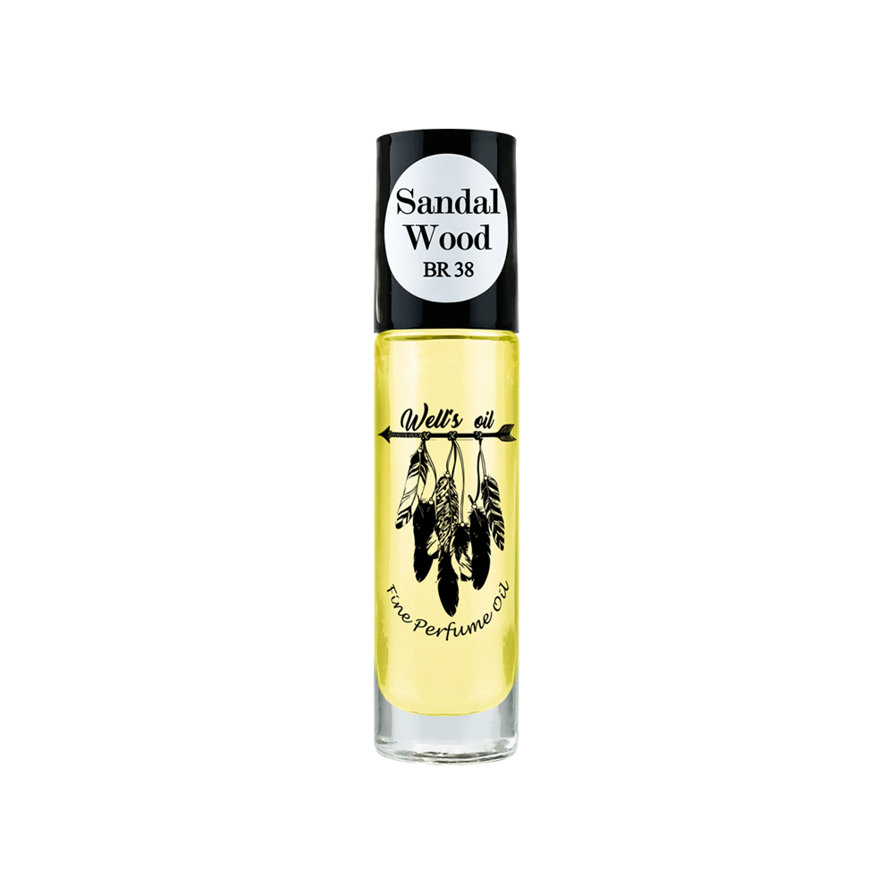 Perfume Oil Roll-On 0.33 fl Oz Inspired by Sandal Wood