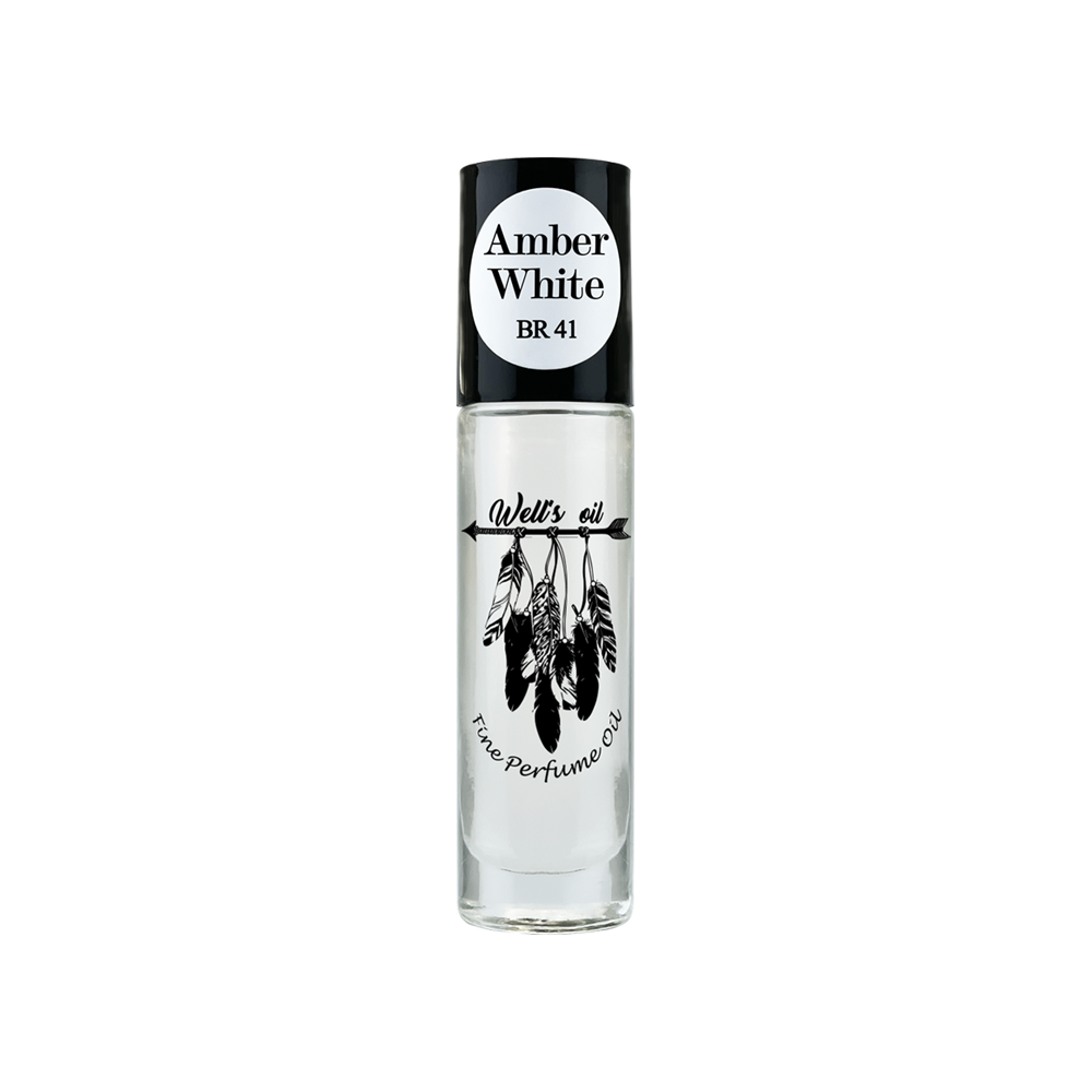 Perfume Oil Roll-On 0.33 fl Oz Inspired by Amber White