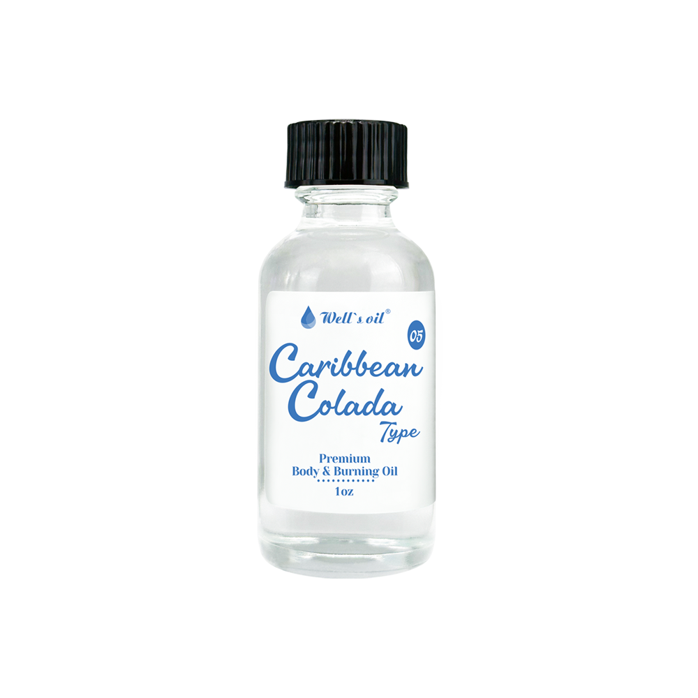 Body &amp; Burning Oil (Inspired by Caribbean Colada) - 1 fl.oz.