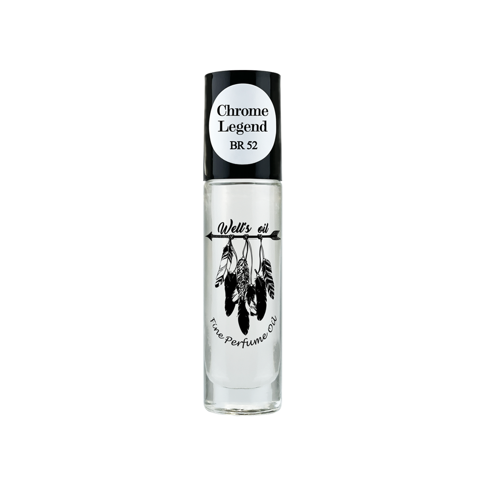 Perfume Oil Roll-On 0.33 fl Oz Inspired by Chrome Legend