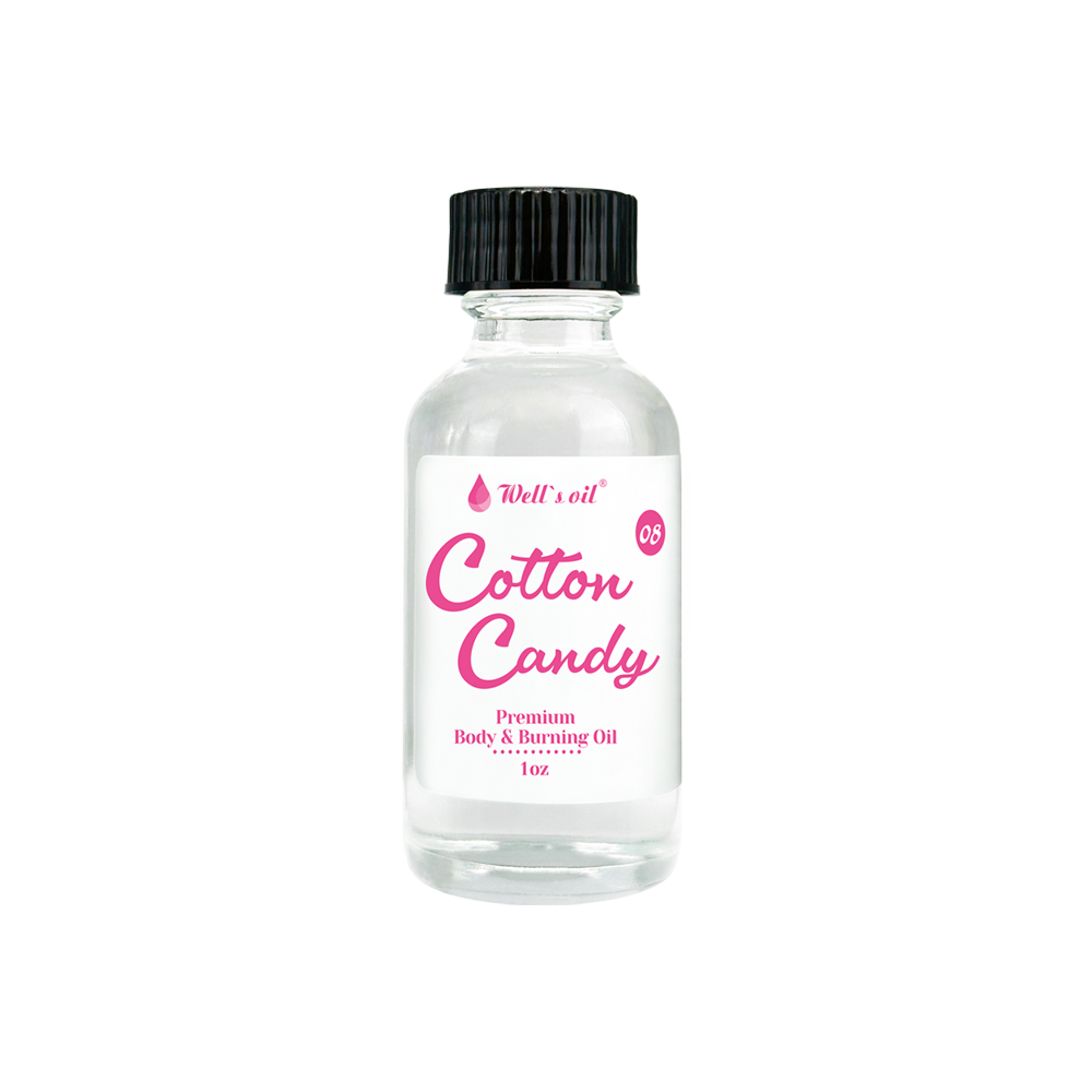 Body &amp; Burning Oil (Inspired by Cotton Candy) - 1 fl.oz.