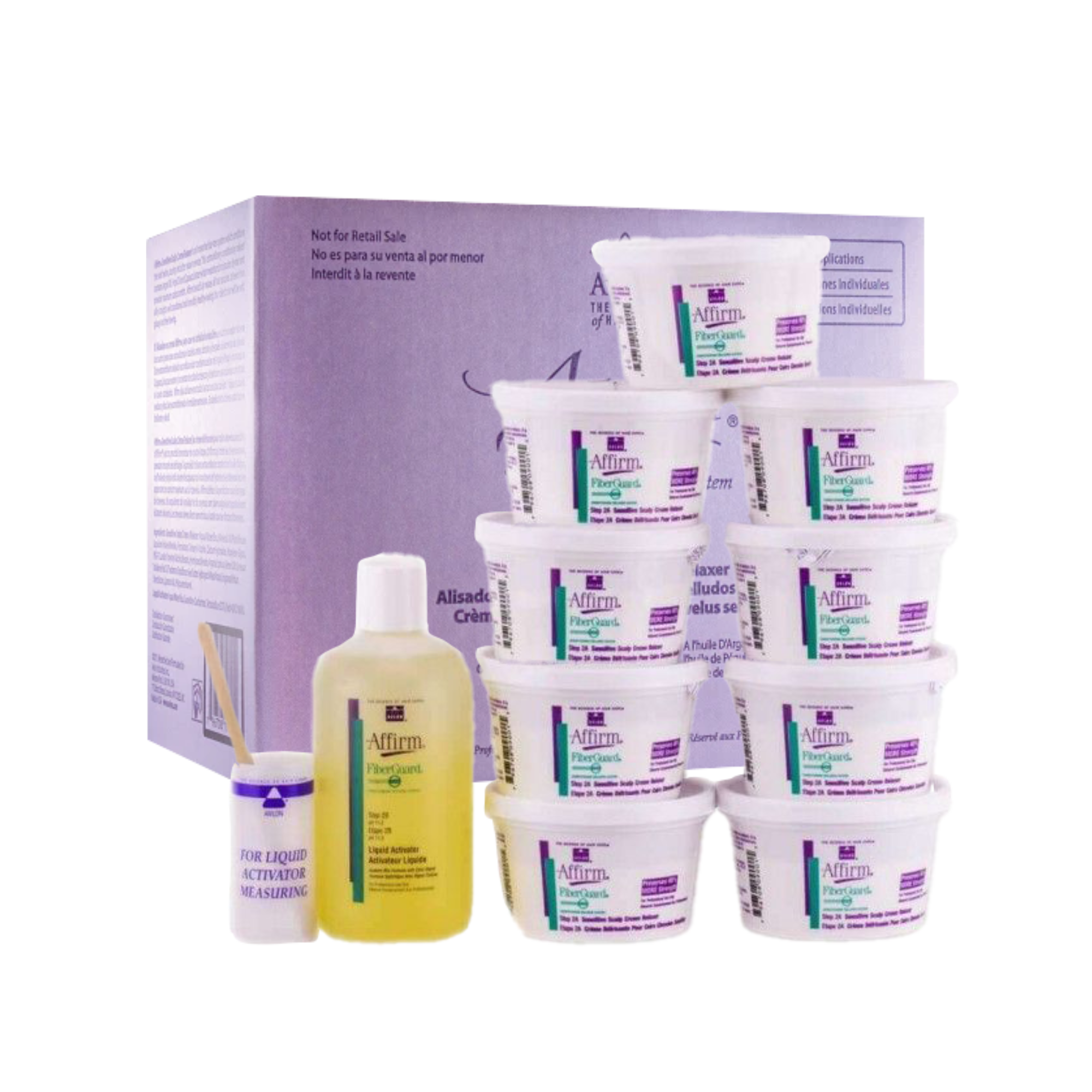 FiberGuard Sensitve Scalp Relaxer Kit (9 pack)