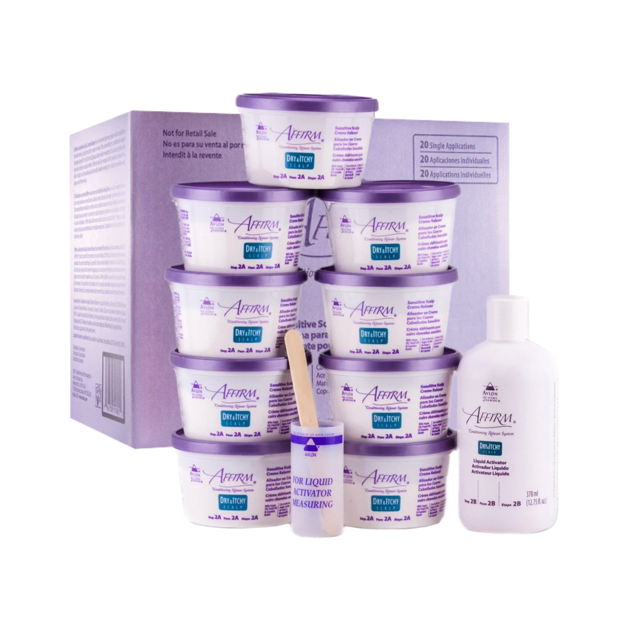 Dry&amp;Itchy Sensitive Scalp Relaxer Kit