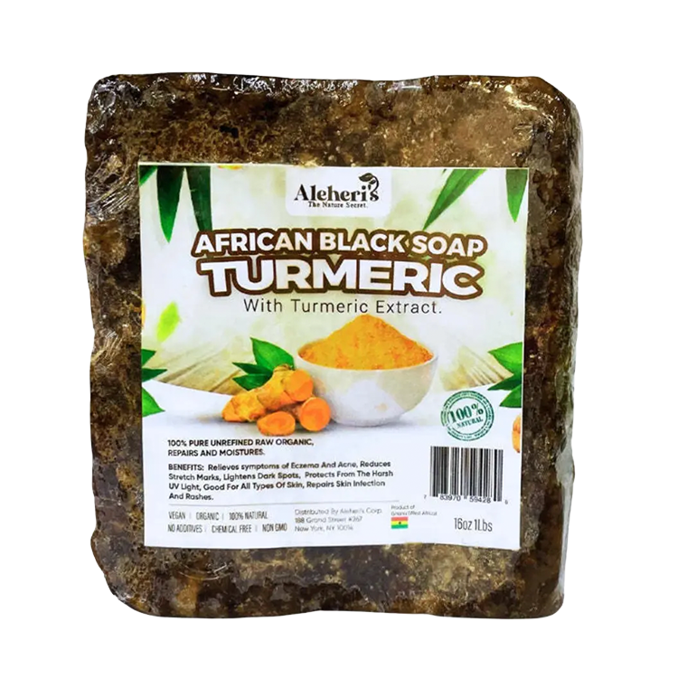 Aleheri's Turmeric African black soap 16oz
