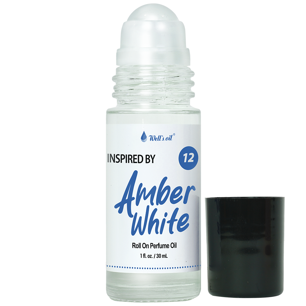 Perfume Body Oil Roll-On - Inspired by Amber White