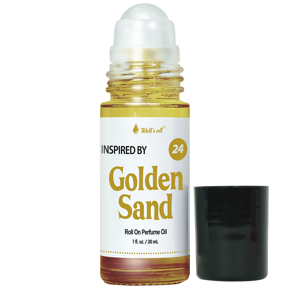 Perfume Body Oil Roll-On - Inspired by Golden Sand