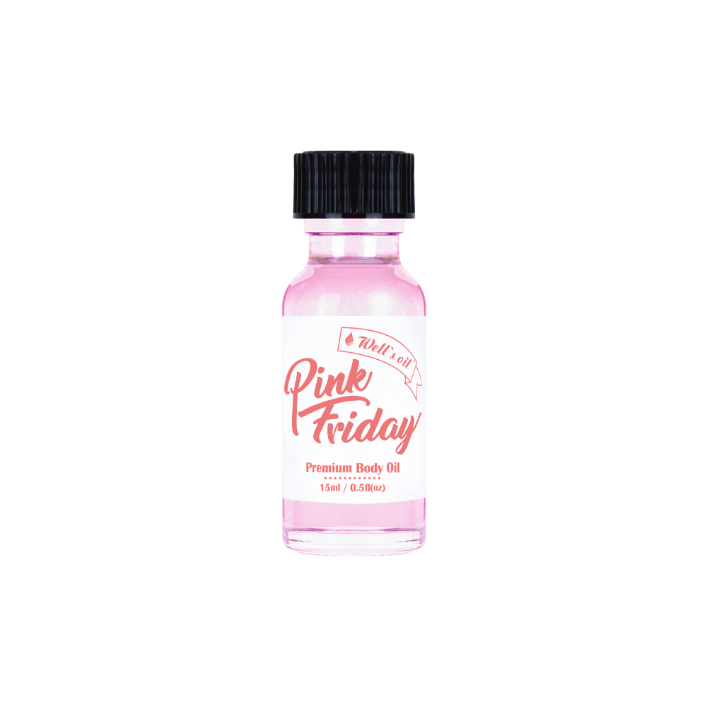 Premium Body Oil - Inspired by Pink Friday (0.5 Fl Oz / 15 ml)