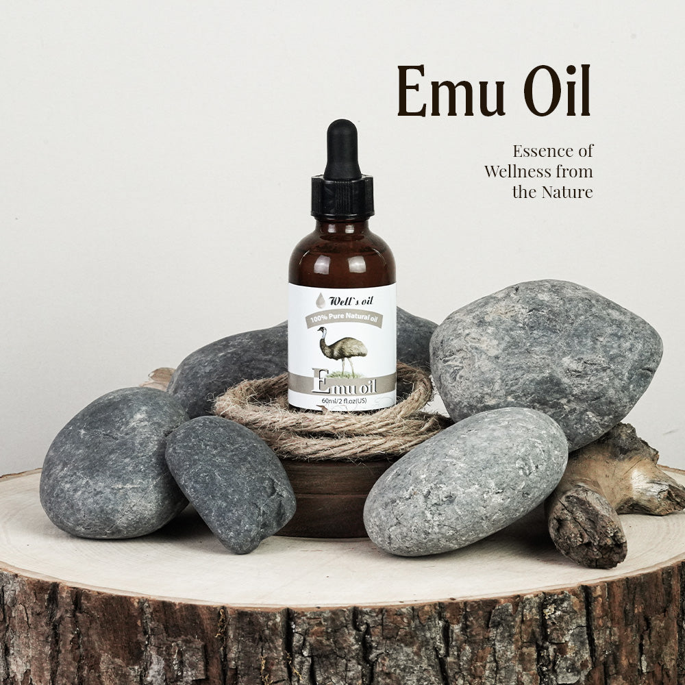 100% Pure Natural Carrier Oil | Emu | 2 fl. oz.