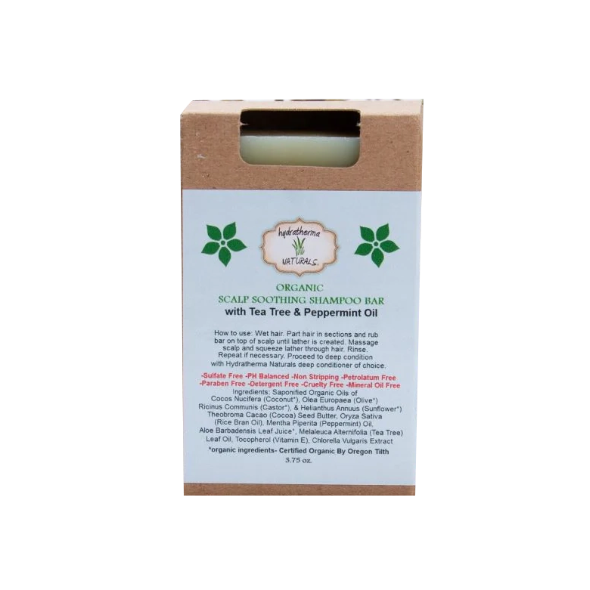 Scalp Soothing Shampoo Bar 3.75oz