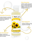 100% Pure Natural Carrier Oil 4oz Sunflower