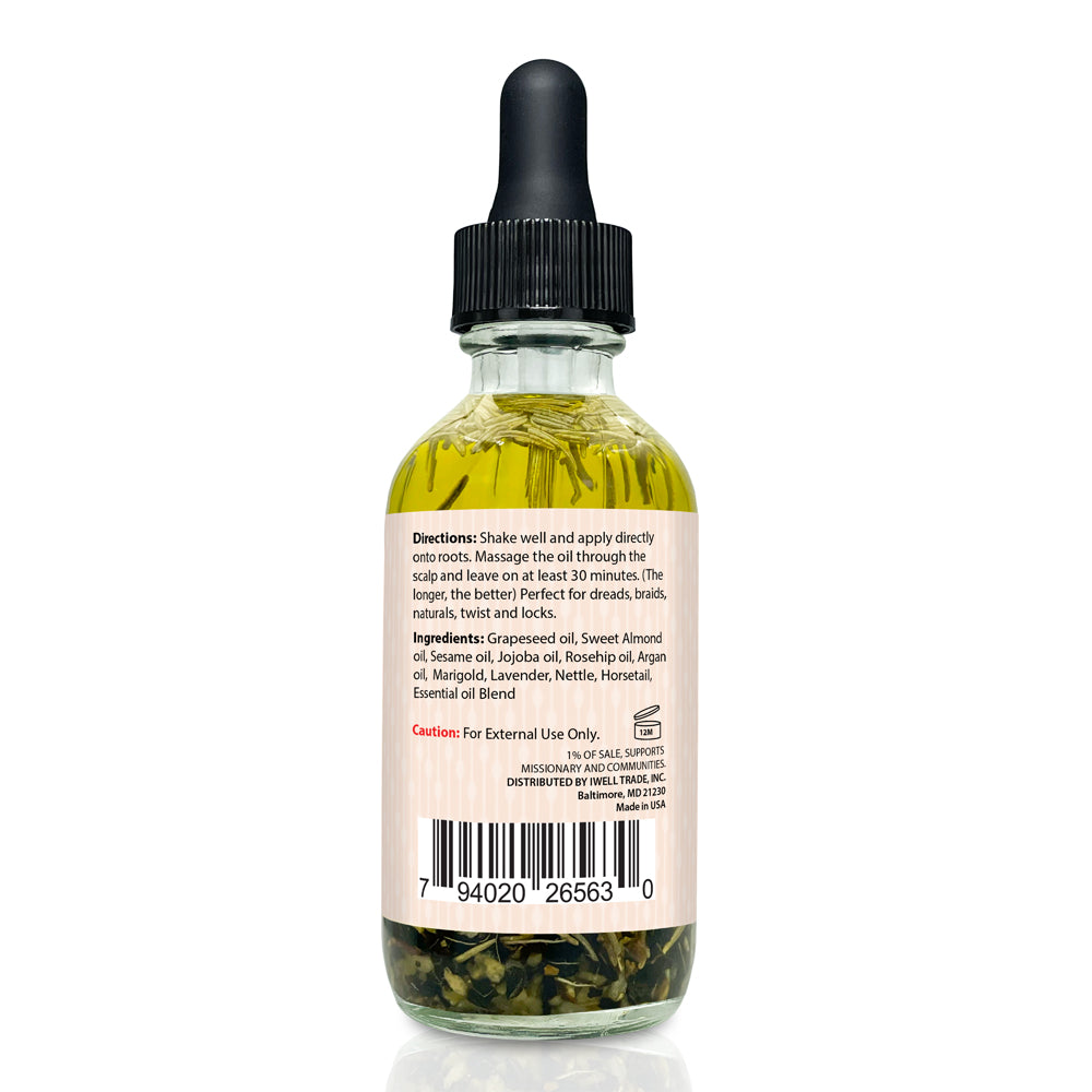 Anti Itchy Scalp Hair Oil 2oz