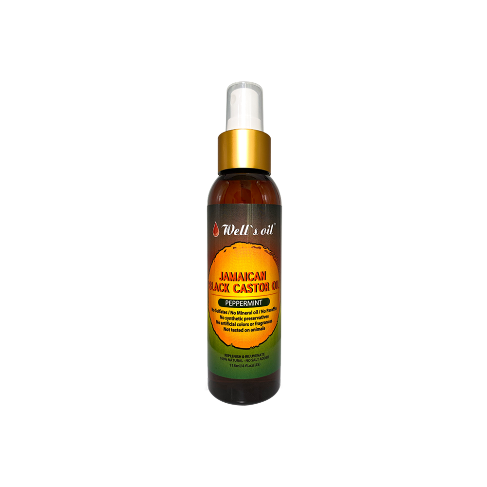 Jamaican Black Castor Oil Peppermint Spray 4oz