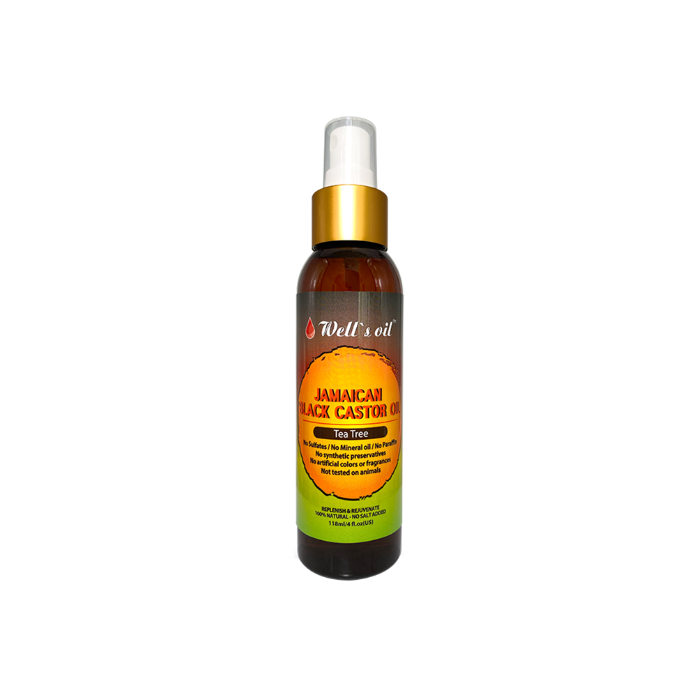 Jamaican Black Castor Oil Tea Tree Spray 4oz