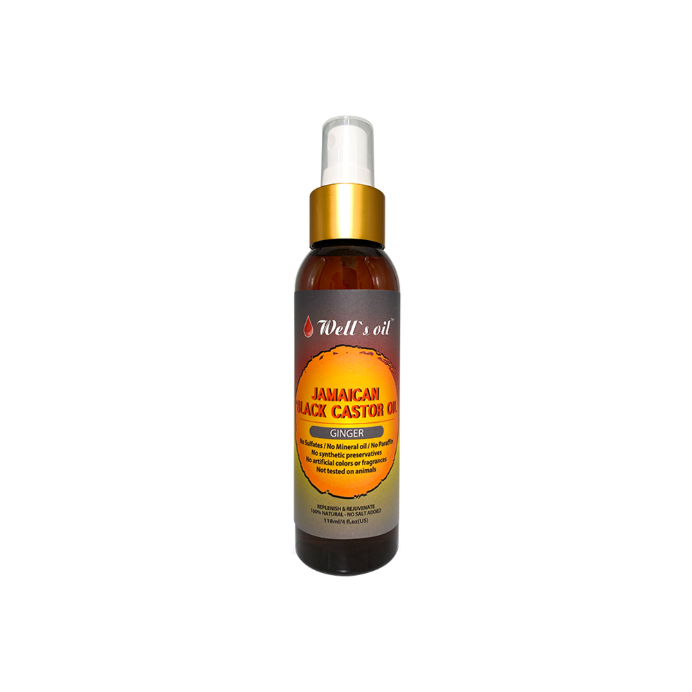 Jamaican Black Castor Oil Ginger Spray 4oz