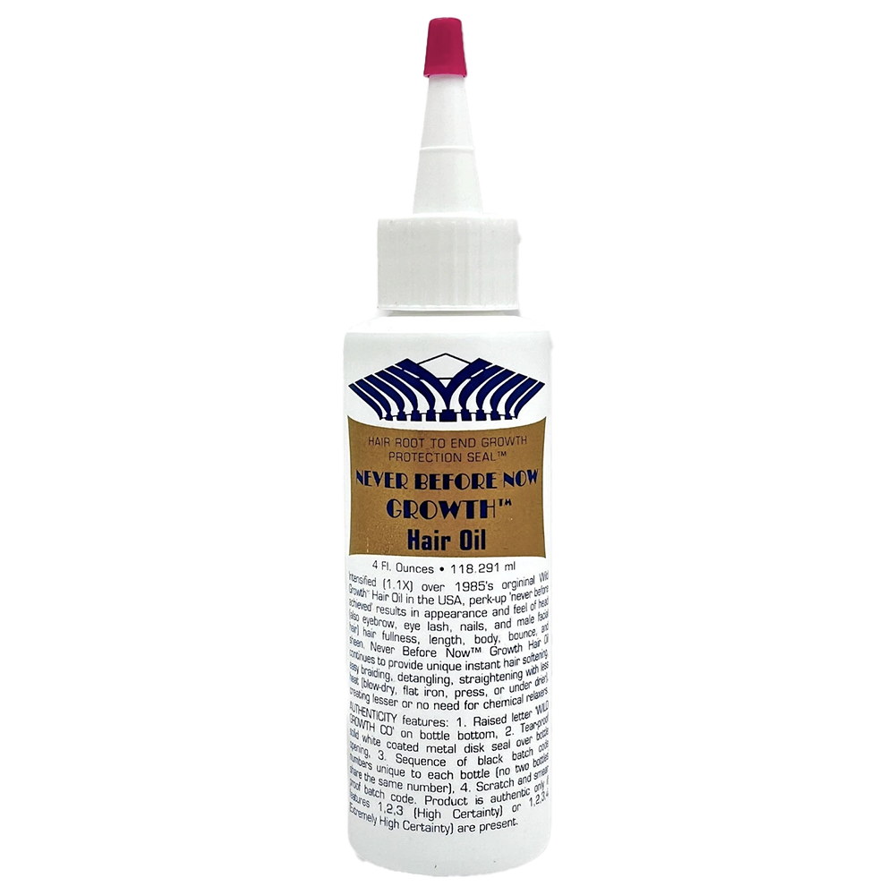 Never Before Now Growth Hair Oil 4oz
