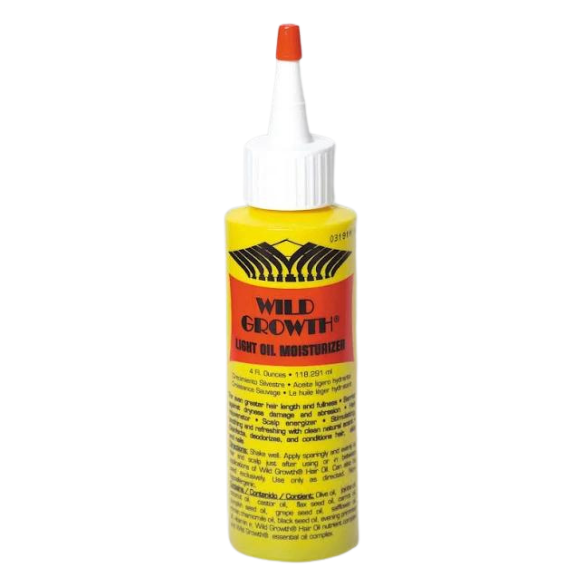 Hair Oil Light Yellow 4 oz