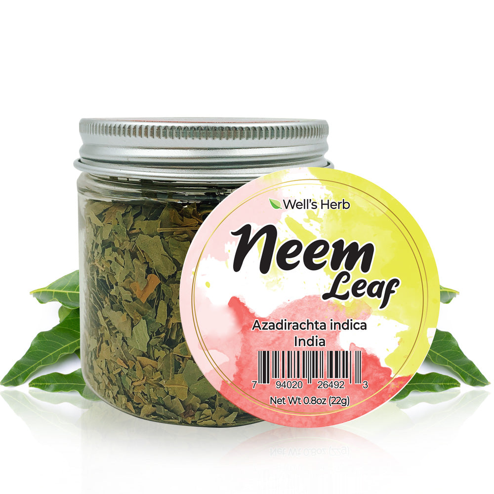 Well&#39;s Herb Dried Neem Leaf  | 0.8 oz.