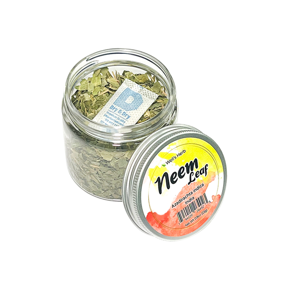 Well&#39;s Herb Dried Neem Leaf  | 0.8 oz.