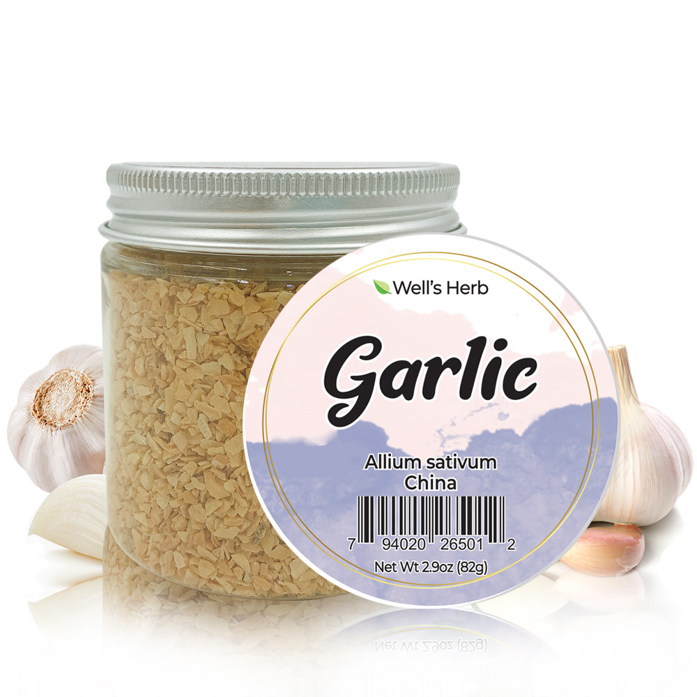 Well&#39;s Herb Dried Garlic | 2.9 oz.