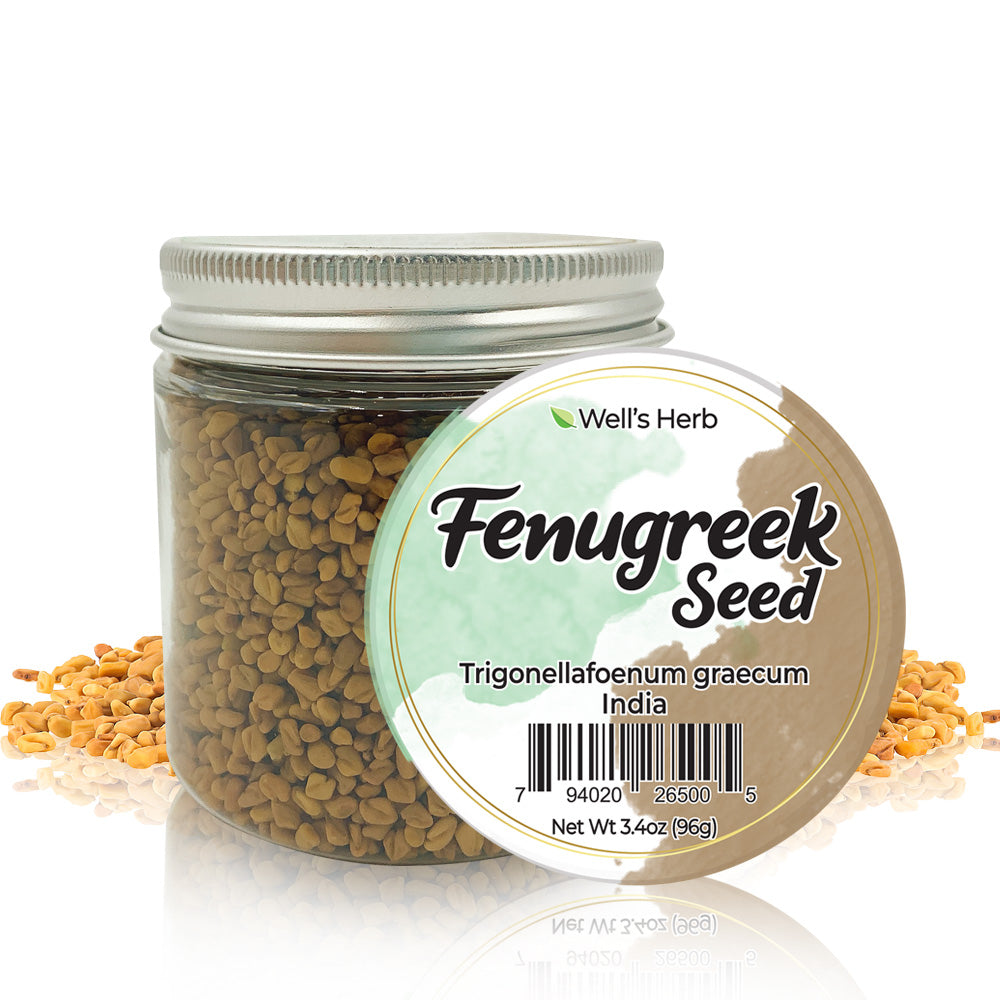 Well&#39;s Herb Dried Fenugreek Seed | 3.4 oz.