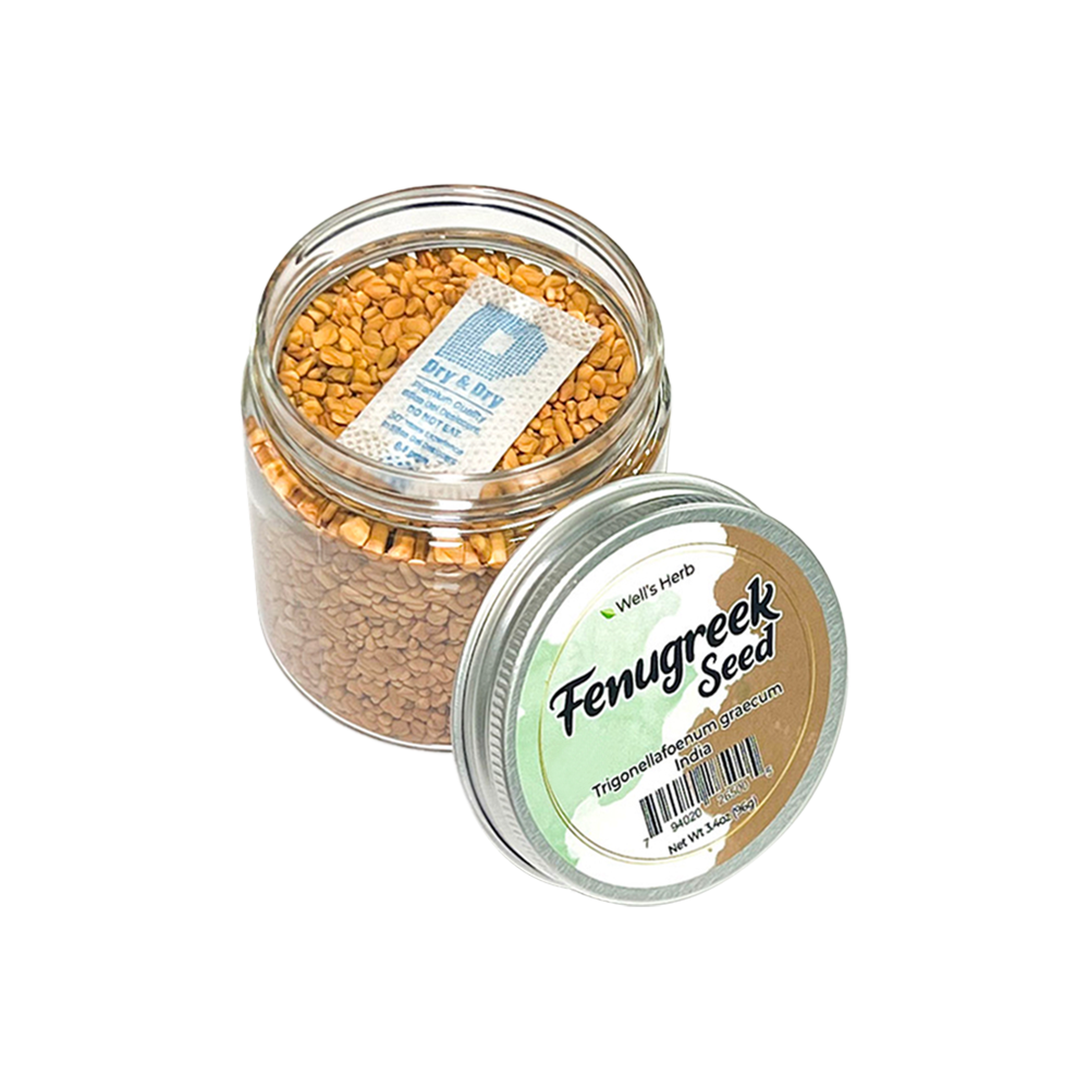 Well&#39;s Herb Dried Fenugreek Seed | 3.4 oz.