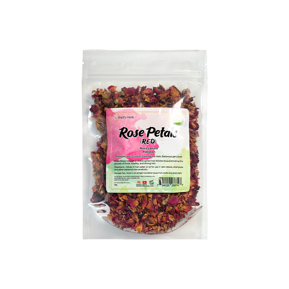 Well&#39;s Herb Dried Rose Petals | 0.4 oz.