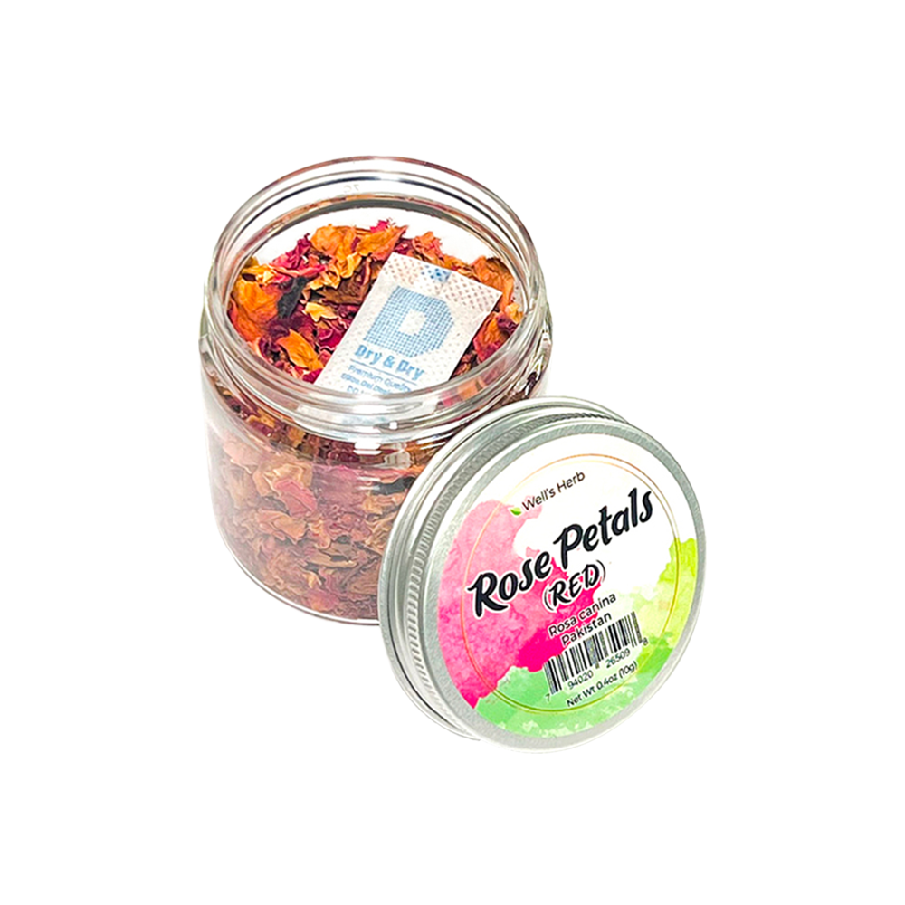 Well&#39;s Herb Dried Rose Petals | 0.4 oz.