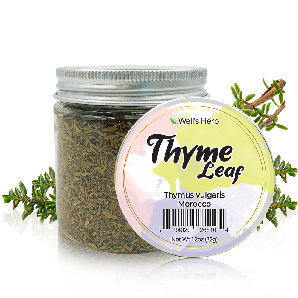 Well&#39;s Herb Dried Thyme Leaf | 1.2 oz.