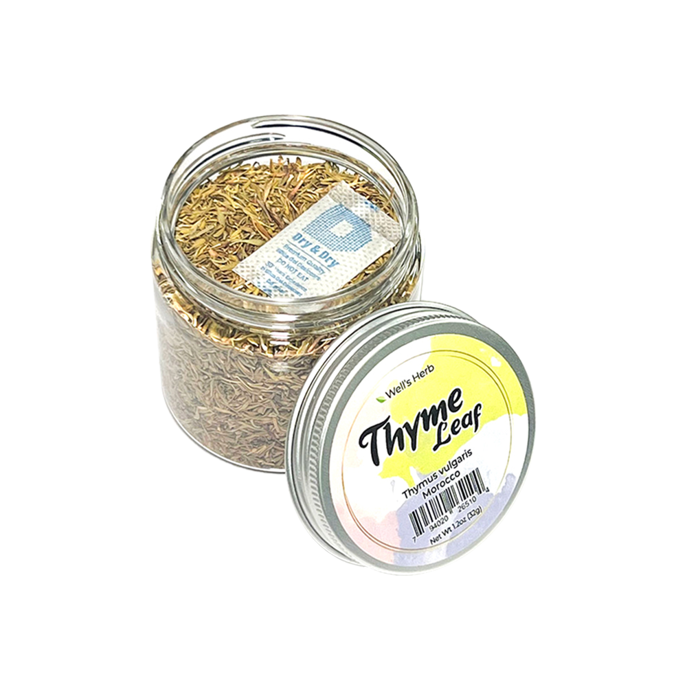 Well&#39;s Herb Dried Thyme Leaf | 1.2 oz.