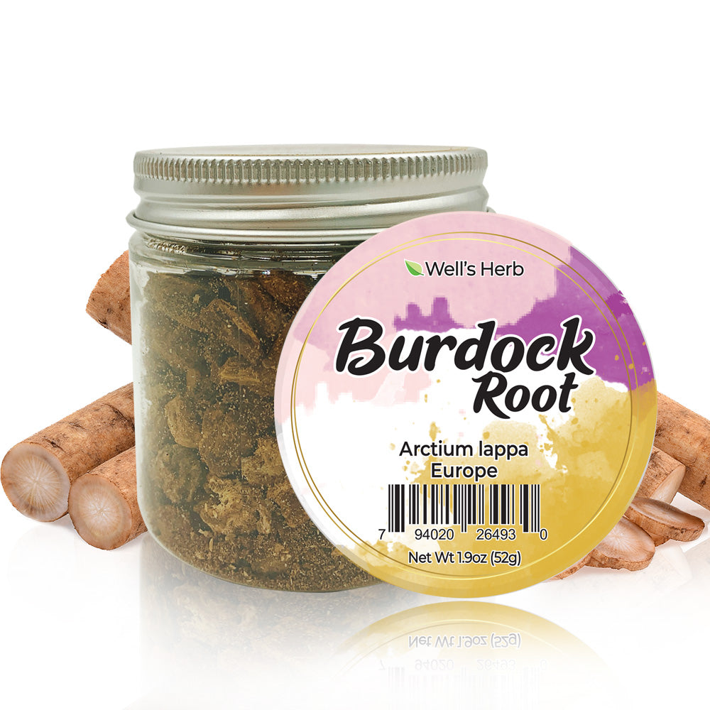 Well&#39;s Herb Dried Burdock Root | 1.9 oz.