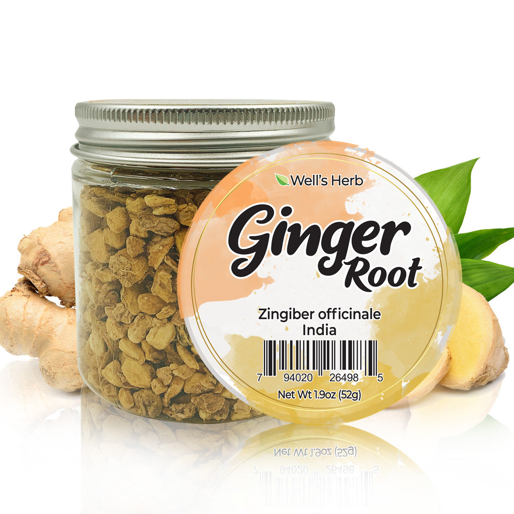 Well&#39;s Herb Dried Ginger Root | 1.9 oz.