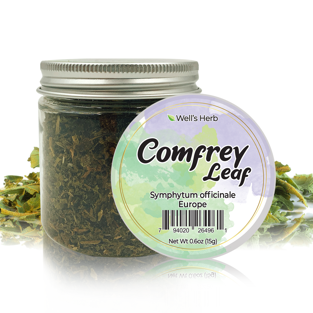 Well&#39;s Herb Dried Comfrey Leaf | 0.6 oz.