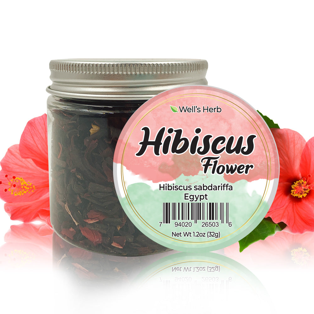 Well&#39;s Herb Dried Hibiscus Flower | 1.2 oz.