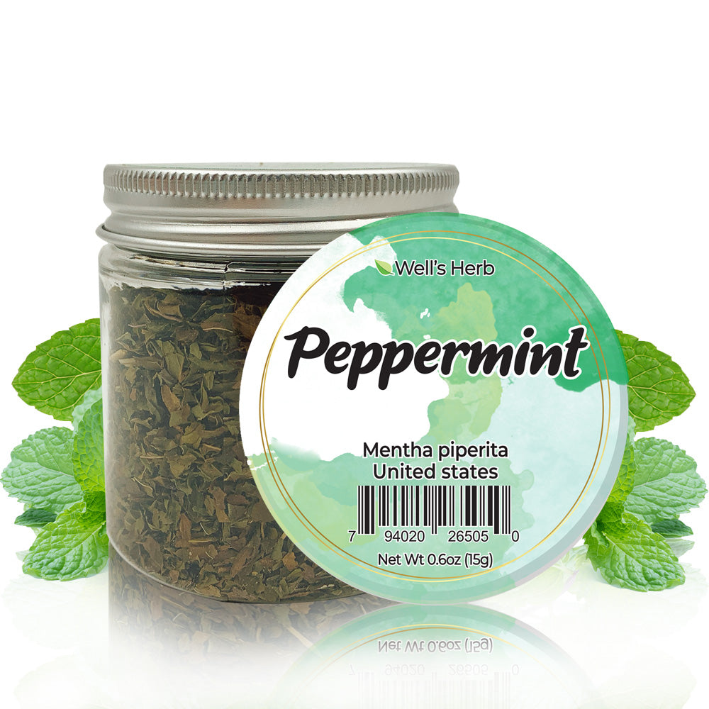 Well&#39;s Herb Dried Peppermint | 0.6 oz.