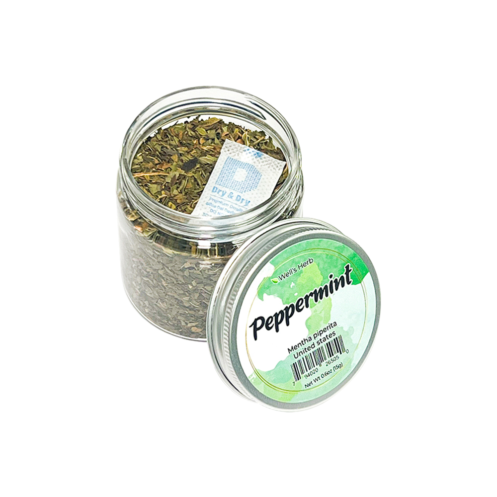 Well&#39;s Herb Dried Peppermint | 0.6 oz.