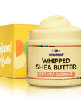 Yellow Whipped Shea Butter (Creamy Coconut) - 12 oz.