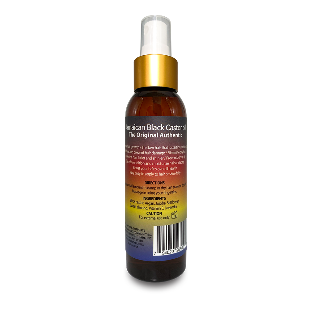 Jamaican Black Castor Oil Lavender Spray 4oz