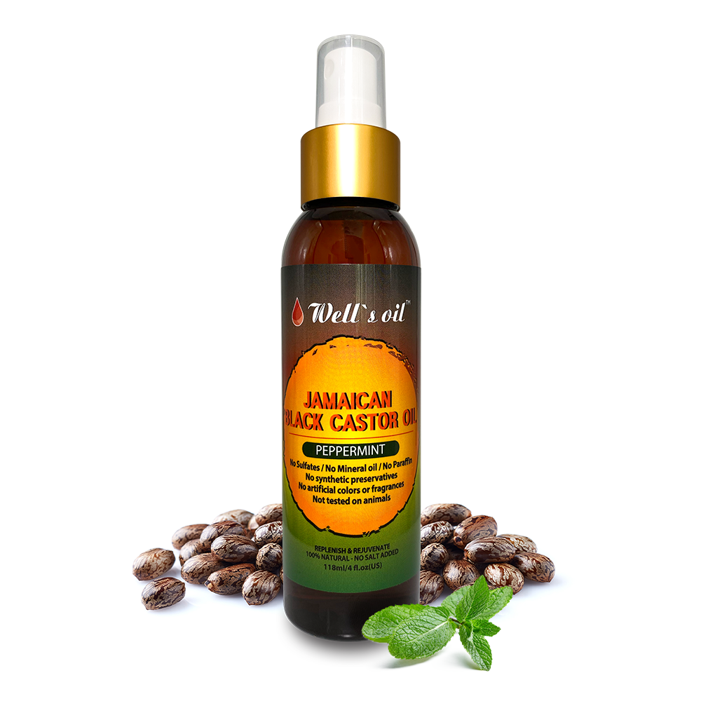 Jamaican Black Castor Oil Peppermint Spray 4oz